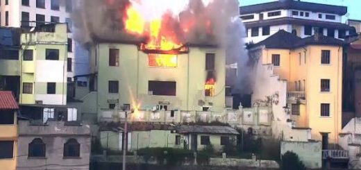 incendio La Recoleta