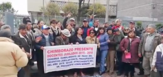 Jubilados huelga de hambre