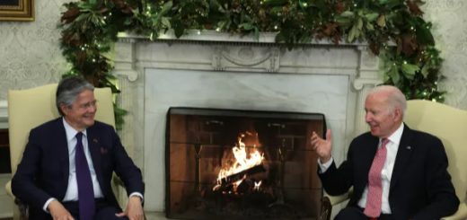 Joe Biden y Guillermo Lasso
