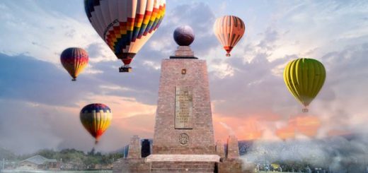 mitad del mundo globo enredó cables