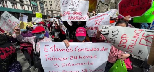 Cuidadoras domiciliarias de NY