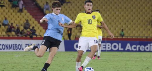 Ecuador cayó ante Uruguay