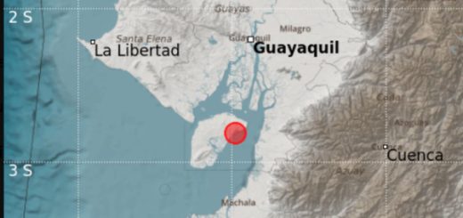 Fuerte sismo en Ecuador