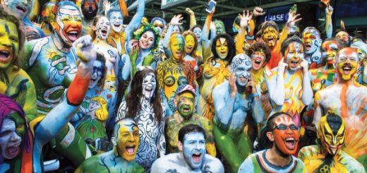 Pintarse en vez de vestirse