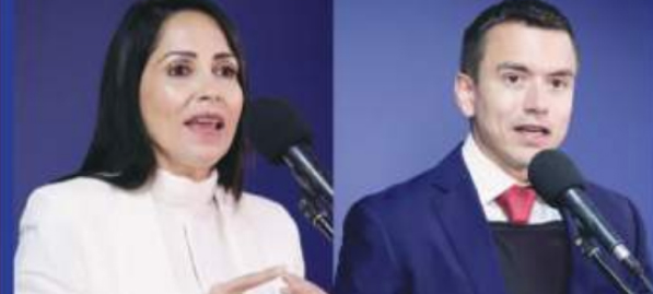 Luisa González o Daniel Noboa