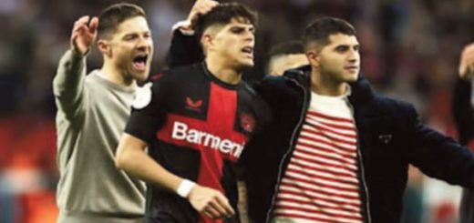 Xavi Alonso y Piero Hincapié