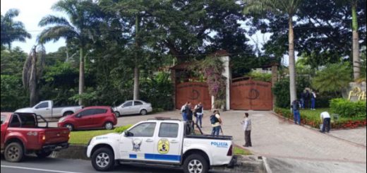 operativo donde se detuvo a Jacobo Bucaram, se decomisaron varias armas de fuego
