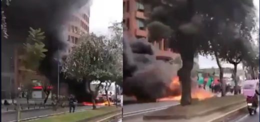 Así estuvo Quito en medio de las manifestaciones sociales que rechazan el alza en precios de combustibles