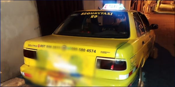 Delincuentes tenían secuestrado a un taxista en la cajuela de su vehículo en el norte de Quito