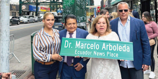 La ciudad de NY honra a nuestro Director Emérito, Dr. Marcelo Arboleda
