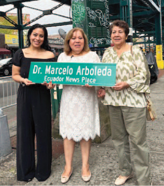 La ciudad de NY honra a nuestro Director Emérito, Dr. Marcelo Arboleda