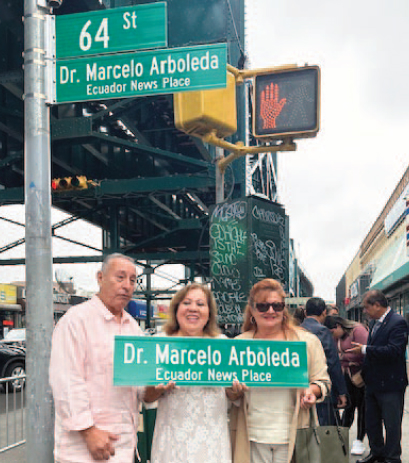 La ciudad de NY honra a nuestro Director Emérito, Dr. Marcelo Arboleda
